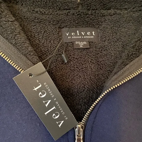 NWT luxurious hoodie by Velvet - Picture 5 of 13